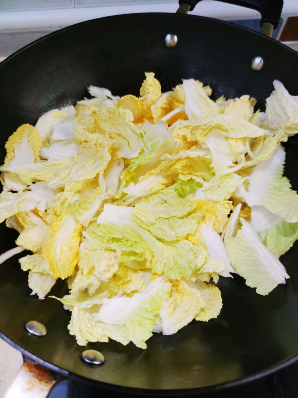 白菜粉条炖豆腐
