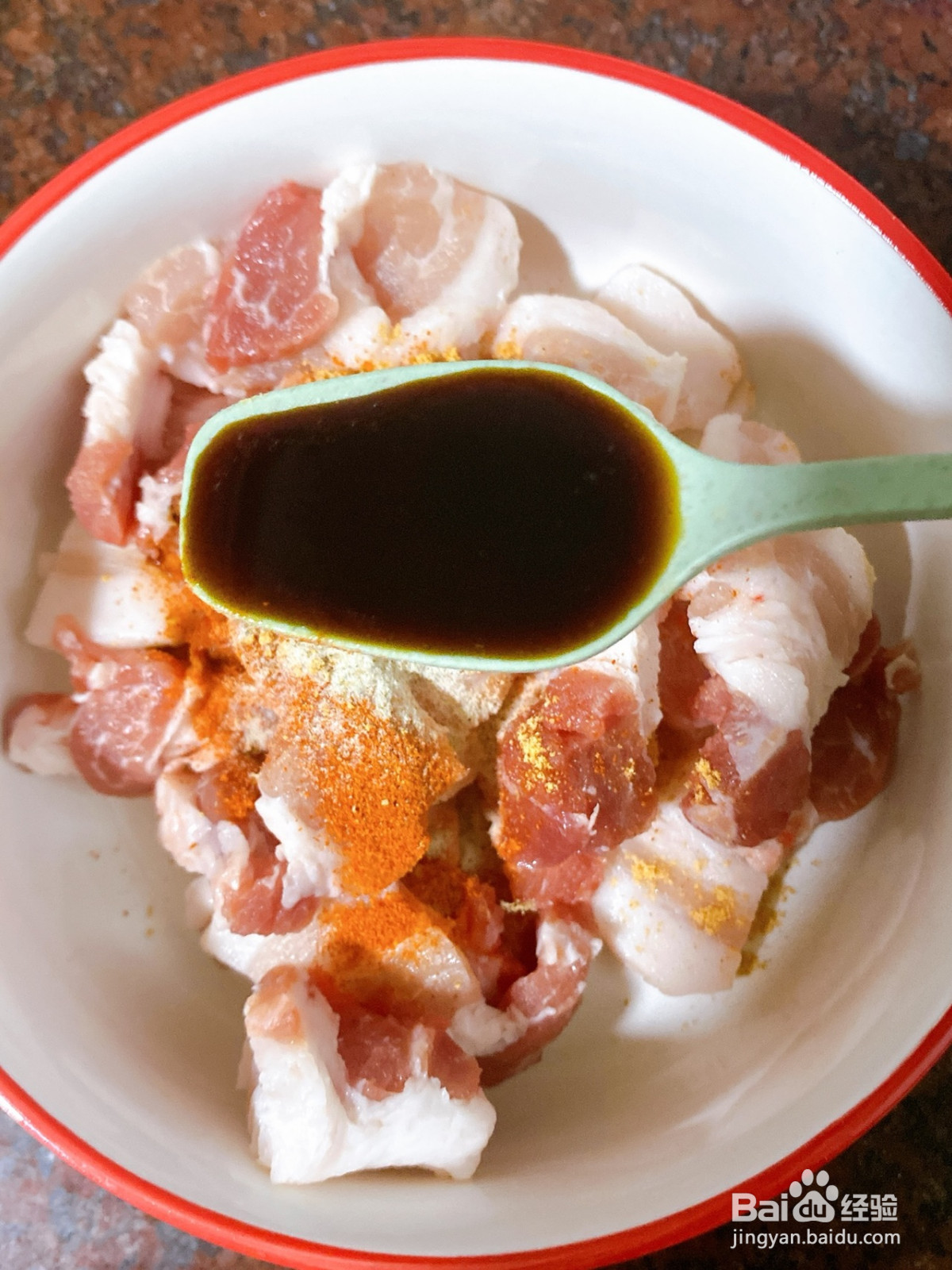 超过瘾的烤五花肉的做法