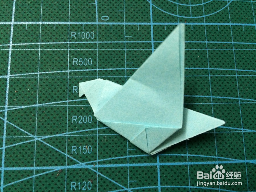 水鸟折纸怎么折