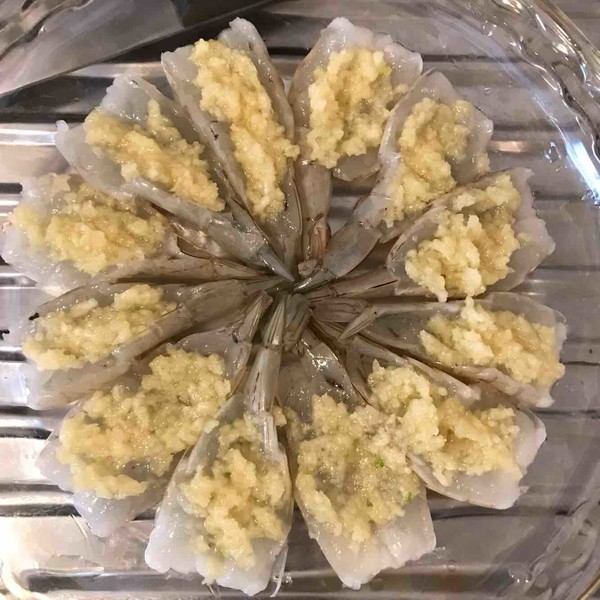 蒜蓉芝士虾的做法