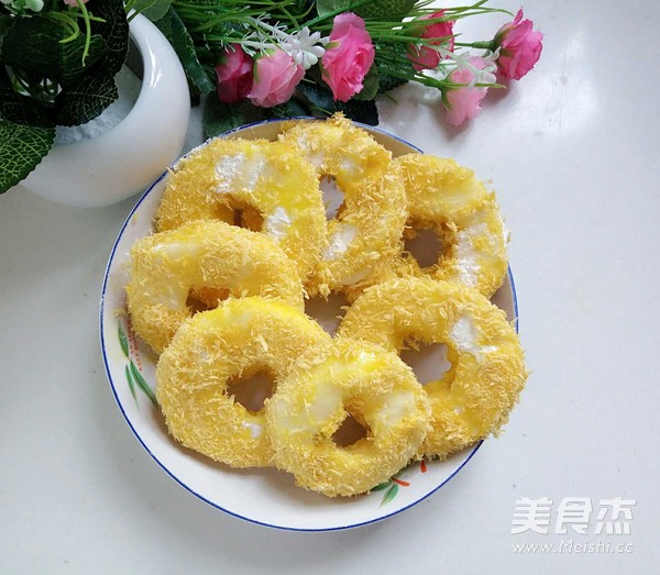 苹果甜甜圈的做法