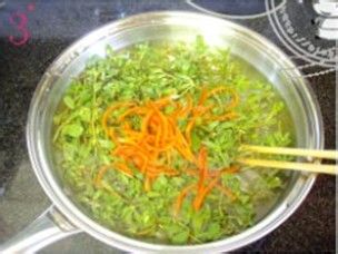 好煮妇如何看“脸色”做菜-蒜蓉马齿菜