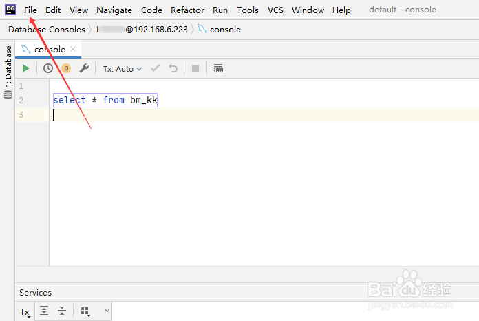DataGrip怎么关闭键入时重新格式化块
