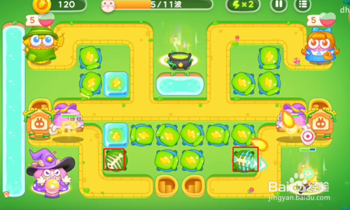 保卫萝卜4绿野奇缘60关攻略图解法攻略