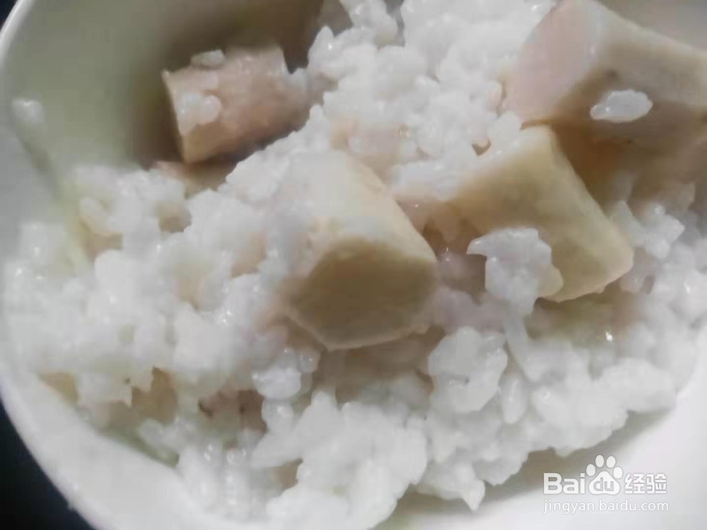 山药焖饭---便秘小菜谱