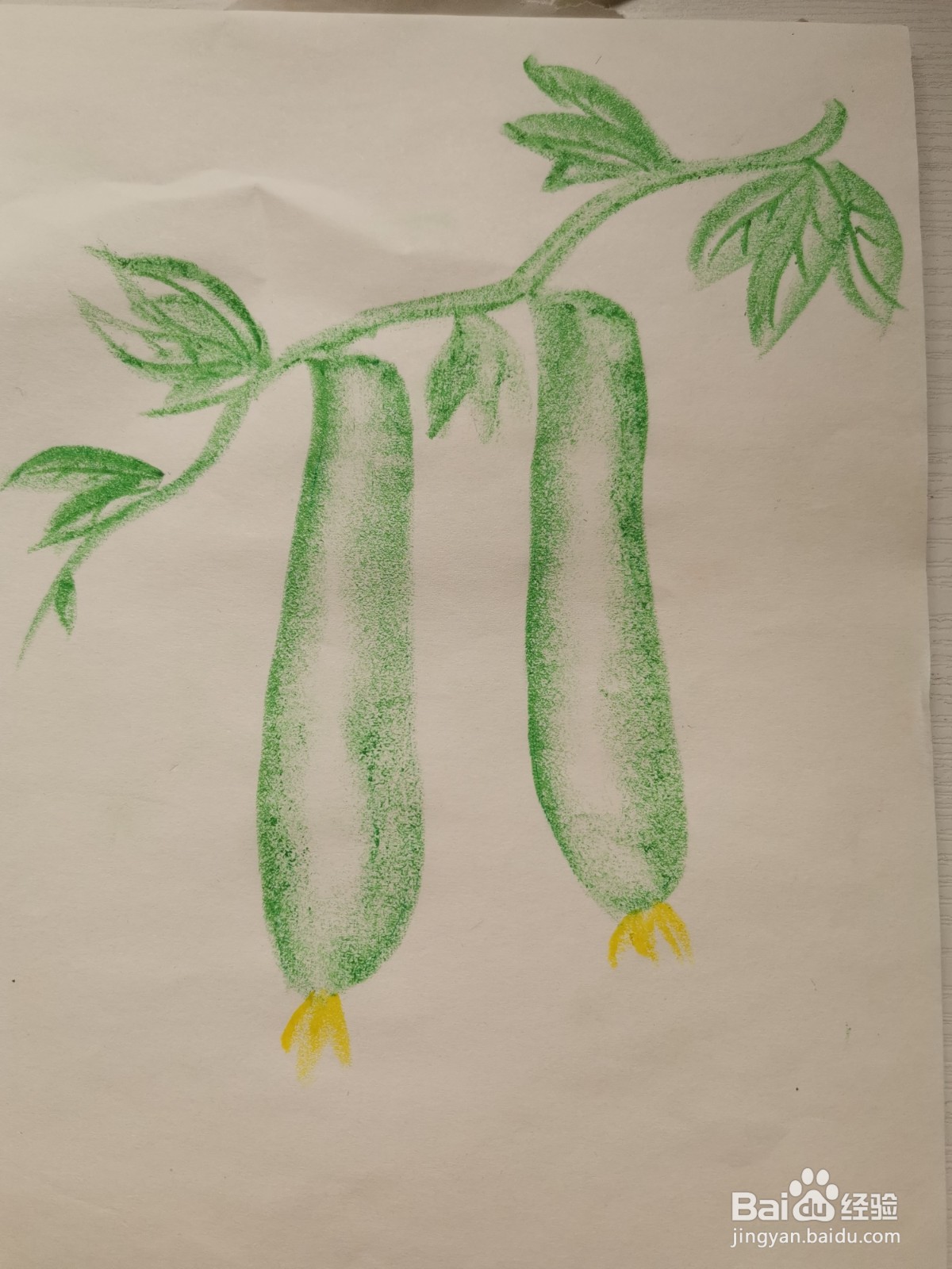 油画棒可以画什么蔬菜？