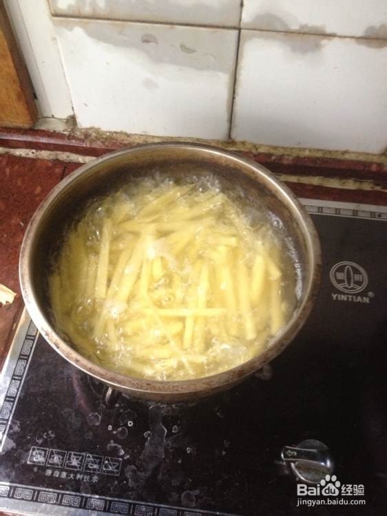 麦当劳薯条的制作