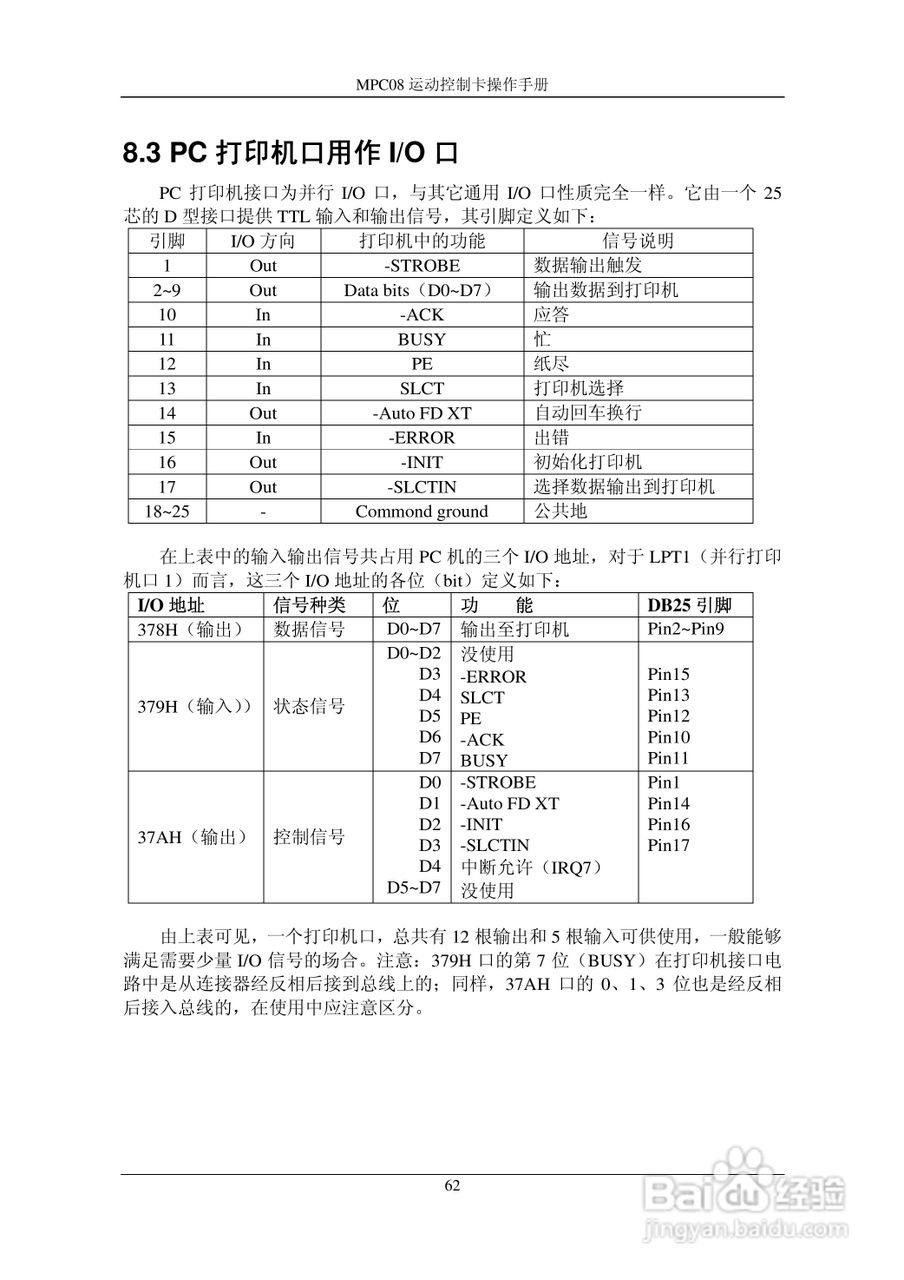 乐创自动化MPC08SP运动控制卡操作手册:[8]