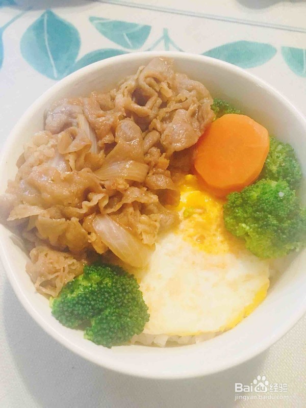 可口牛肉拌饭