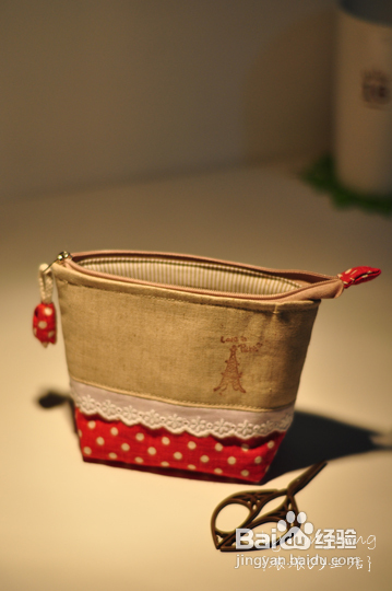 {浓浓の生活}布艺铁塔图案小手包的做法