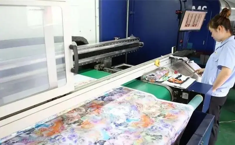 绍兴印染厂哪家会做针织双丝光棉印花