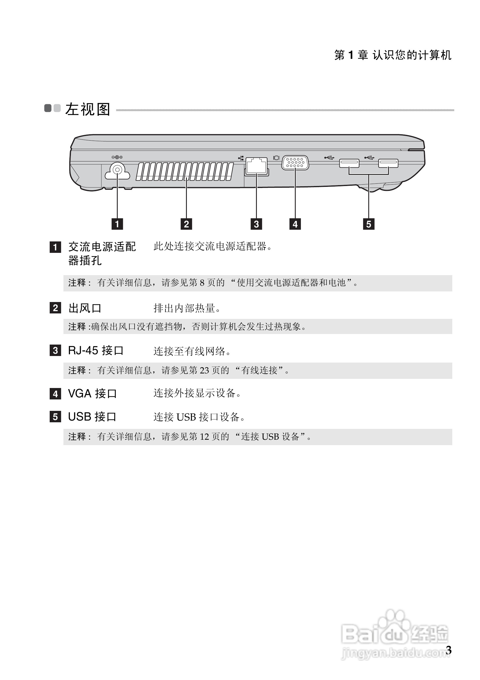 联想Lenovo N480笔记本电脑说明书:[1]