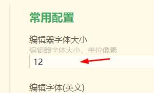 HBuilderX编辑器字体大小如何设置为12