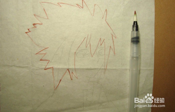 安迷修头发怎么画