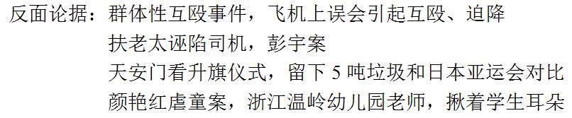 综合应用能力考试练习题案例分析和作文类型！