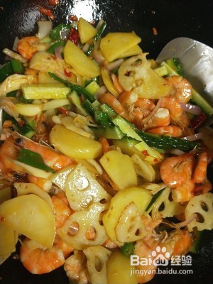 食补养生好吃的干锅虾