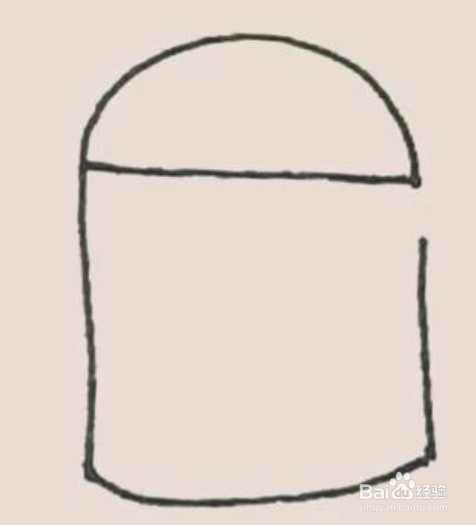 高大上油壶简笔画