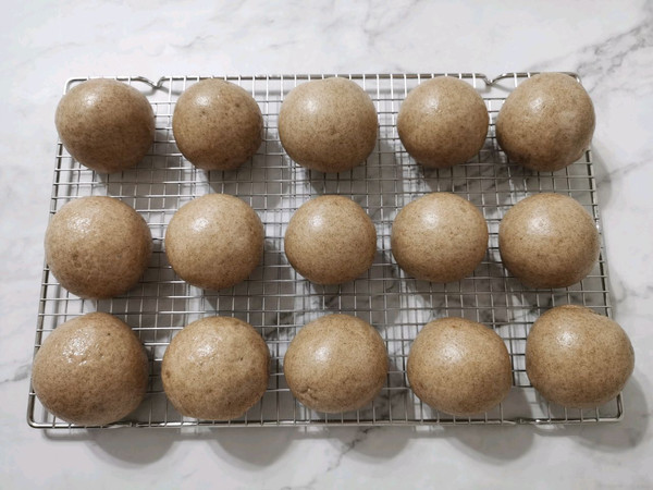 水光肌芝麻核桃馒头