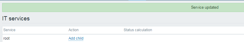 如何在zabbix中修改服务？