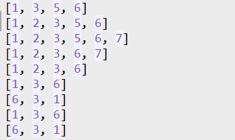 python学习之list