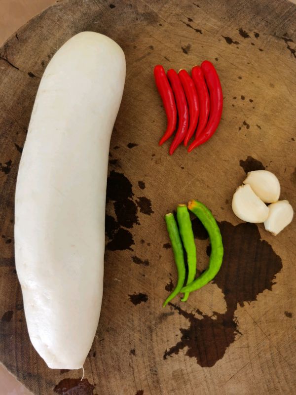 脆爽可口萝卜片