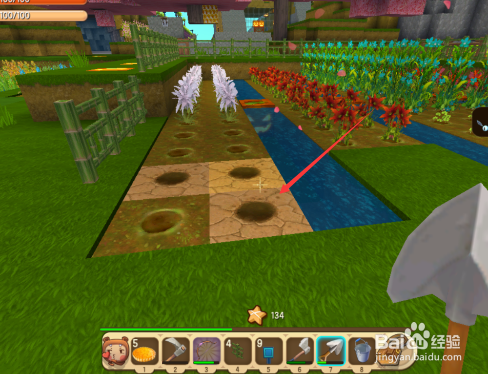 迷你世界怎样快速收获灰色龙舌兰