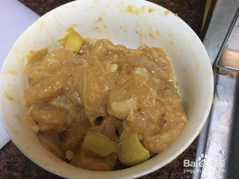 咖喱鸡肉的做法