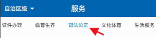 广西政务如何查看公共法律服务中心