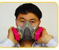 3M 6200半面型防毒面具正确佩戴方法
