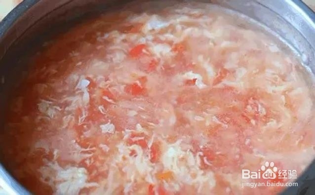 西红柿鸡蛋汤的正宗做法