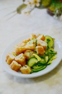 黄瓜油炸鬼的做法