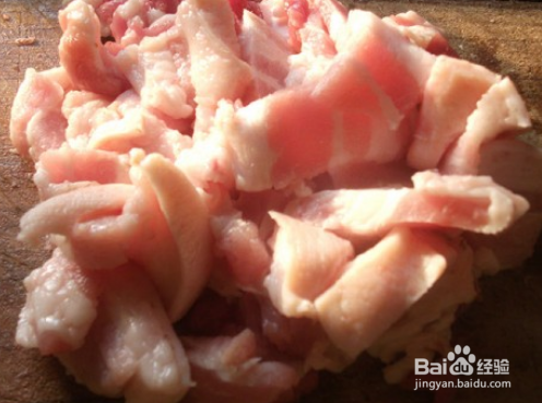 家庭版柿子椒炒肉的做法