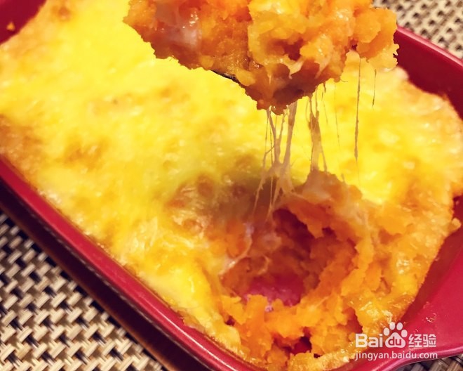 怎么做芝士焗红薯