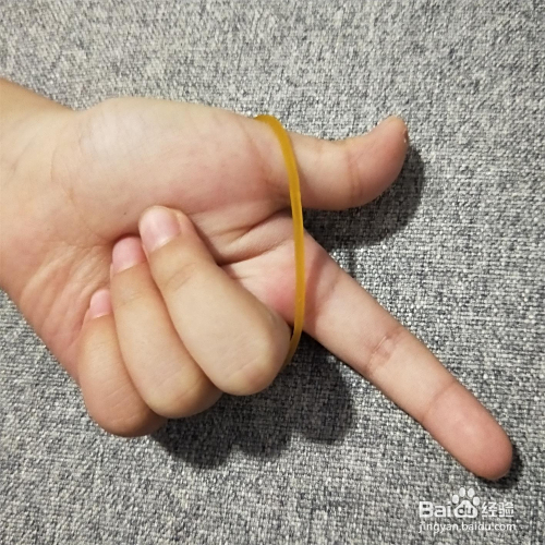 如何用橡皮筋拉一个双五角星(含视频)