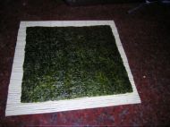 蔬菜虾寿司的做法