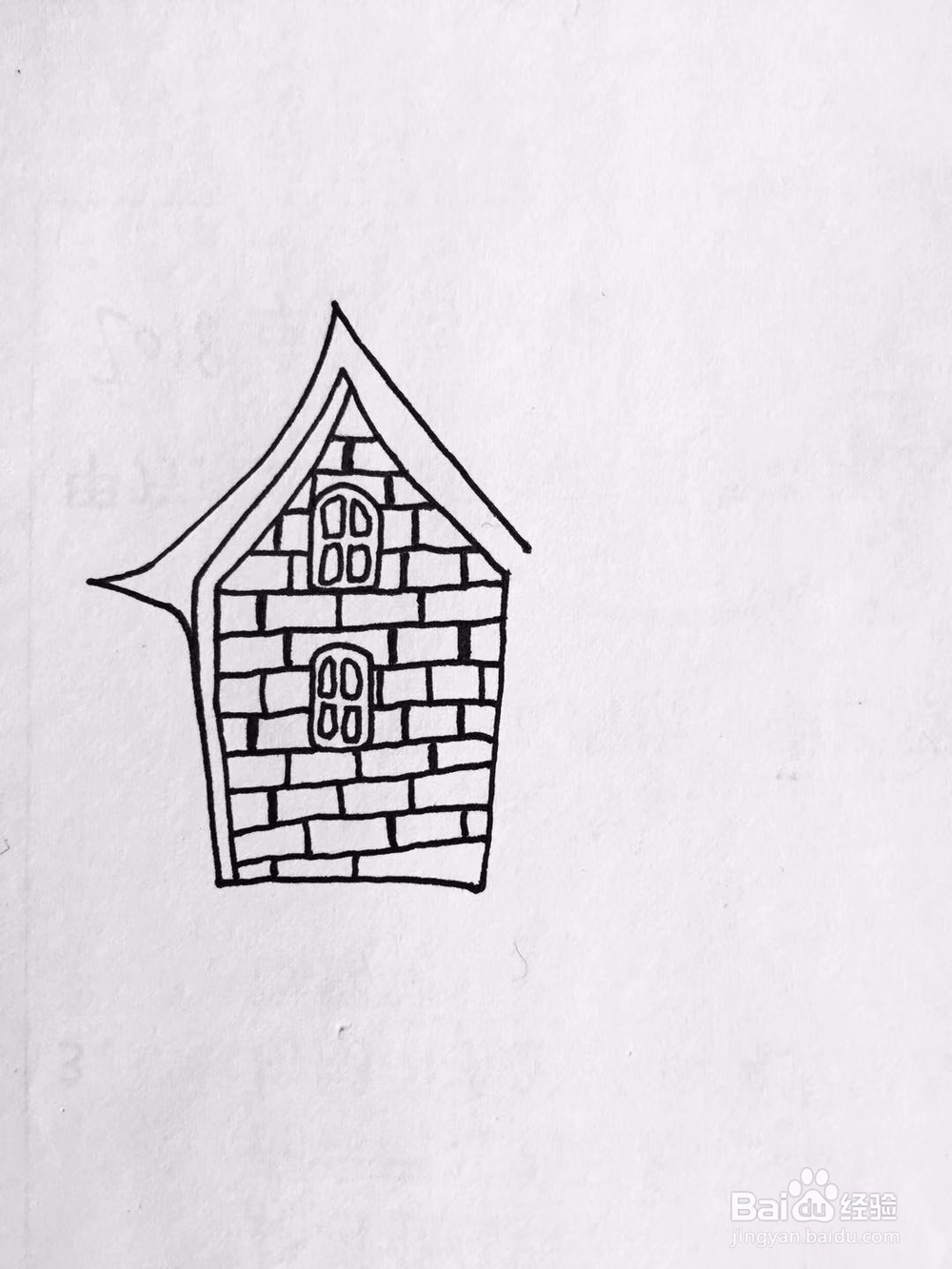 茉莉手绘之林间小屋