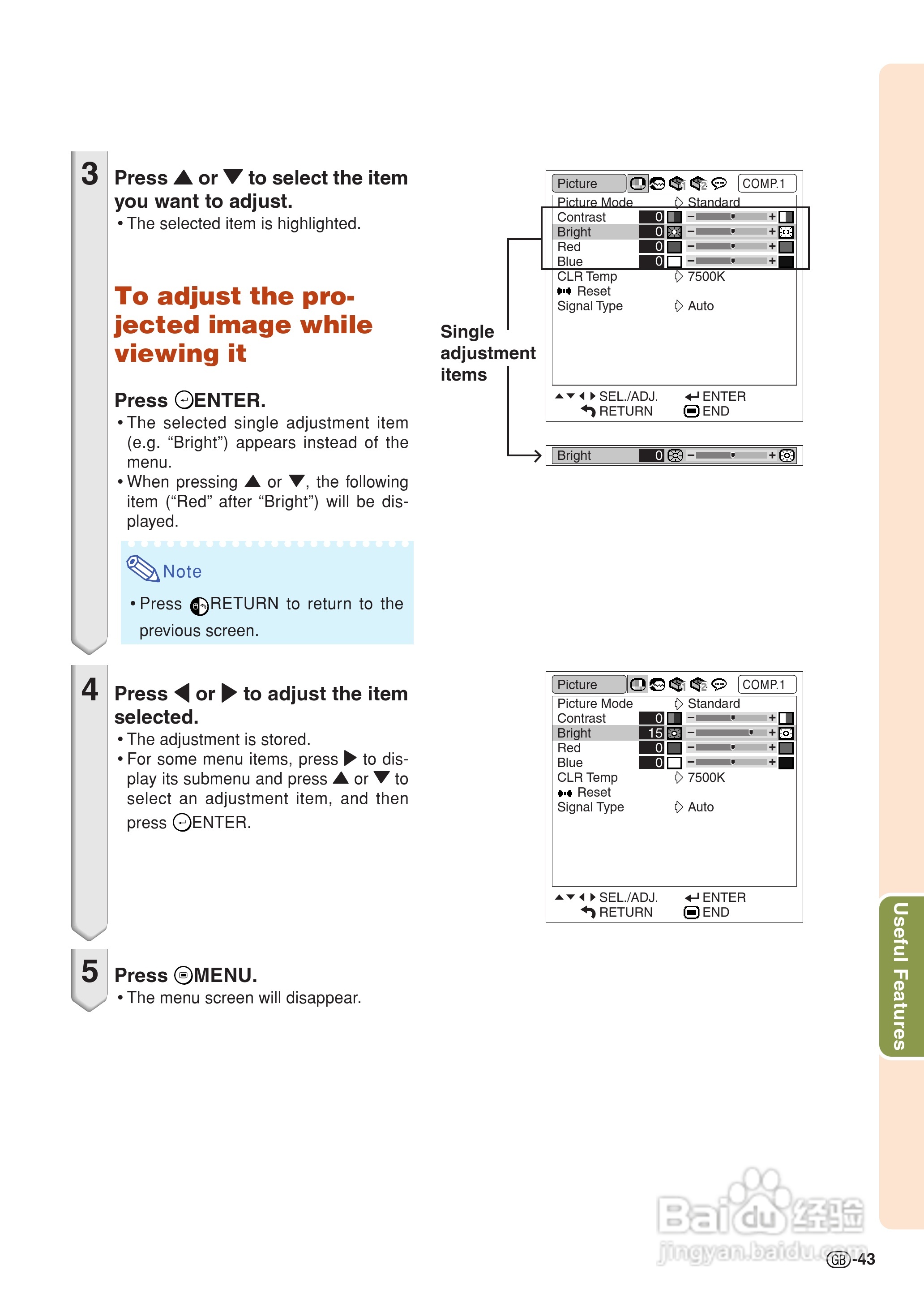 夏普XG-C40XE投影机使用说明书:[9]