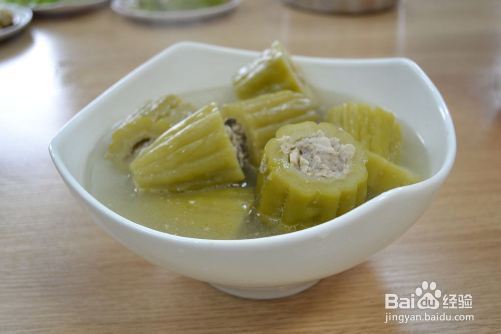 电锅菜——酿苦瓜汤