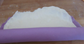 紫薯双色卷的做法