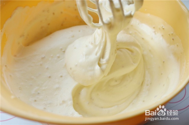 藜麦戚风的步骤