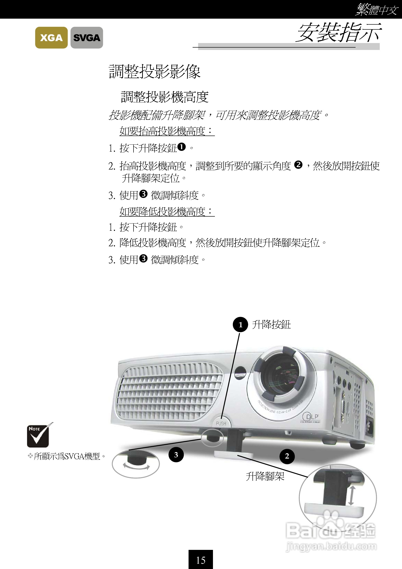 奥图码 H50投影机说明书:[2]