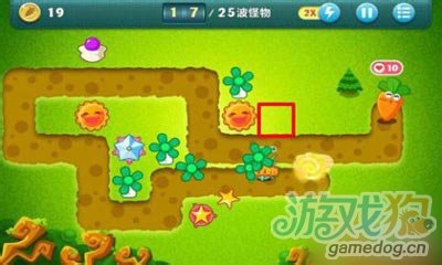 保卫萝卜电脑版丛林主题第5关金萝卜攻略