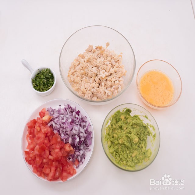 减脂餐之香煎鸡肉卷