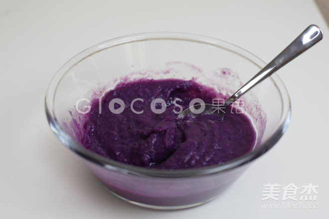 紫薯奶香羹的做法
