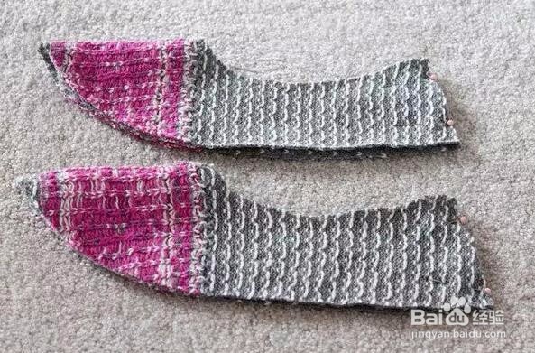 几个步骤就能让旧毛衣变为家居鞋