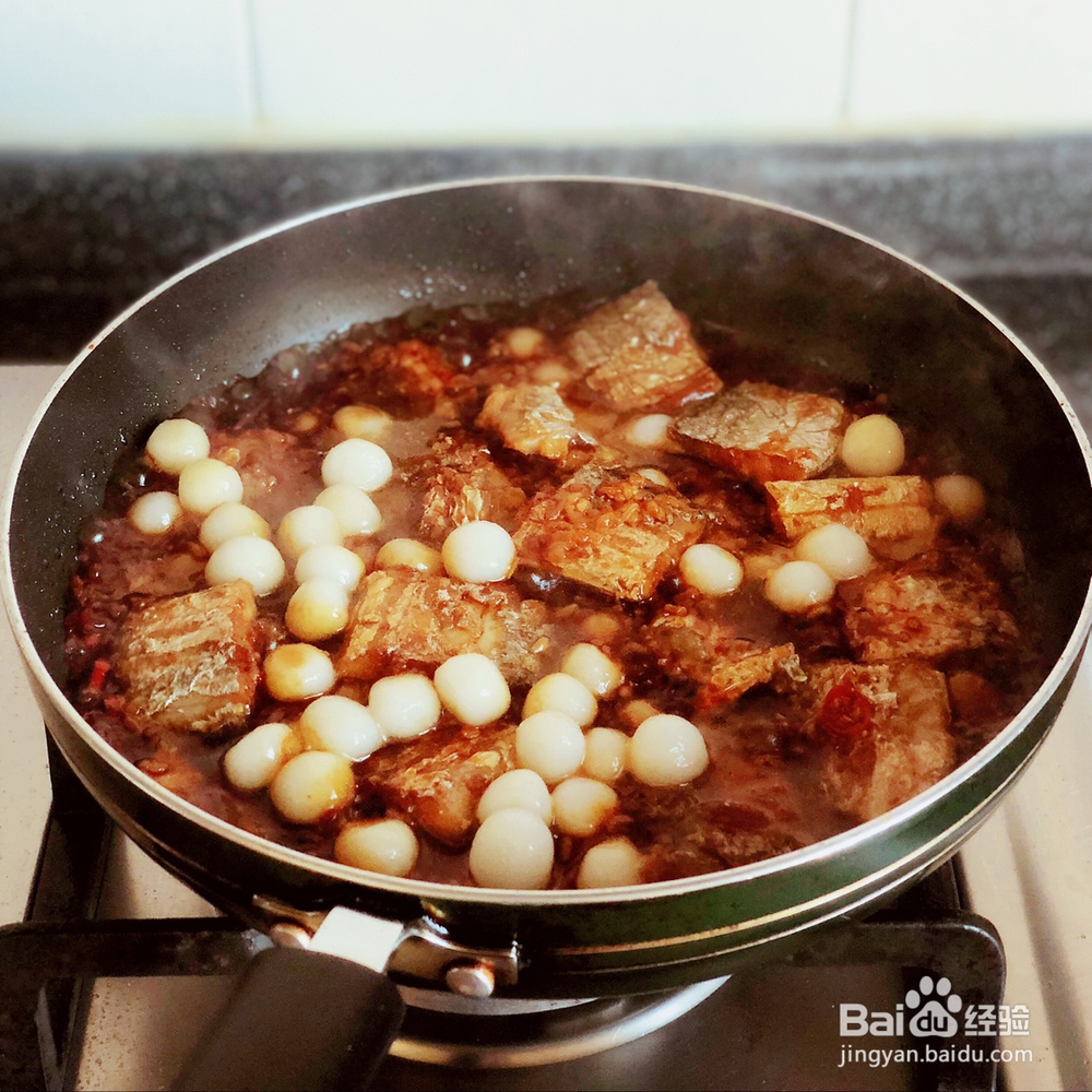 怎么做酒酿圆子烧带鱼?