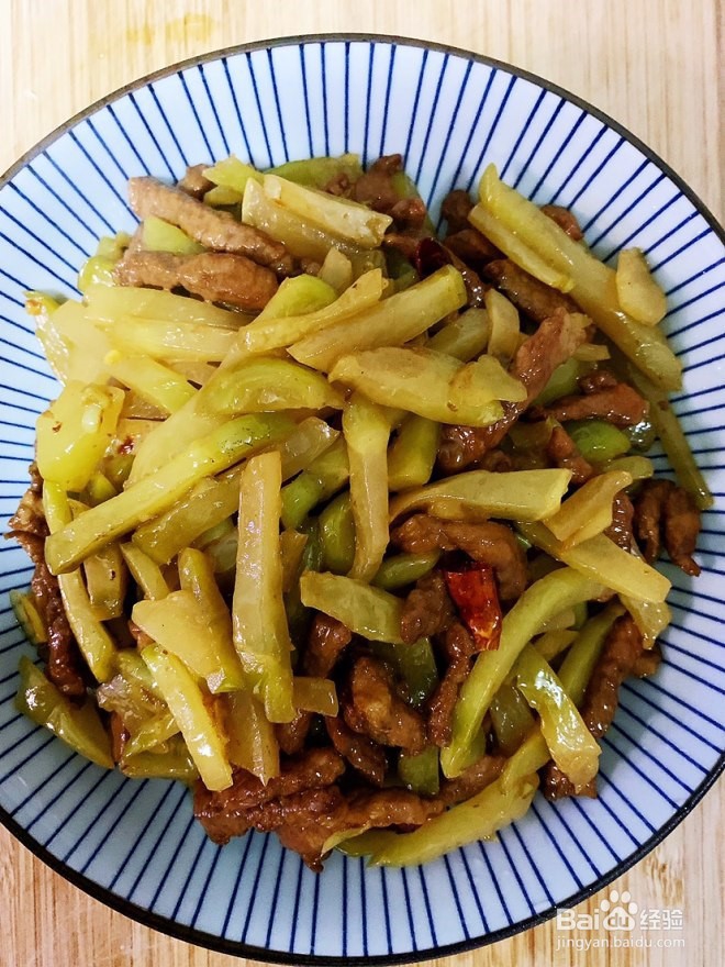 简单的下饭菜－榨菜肉丝