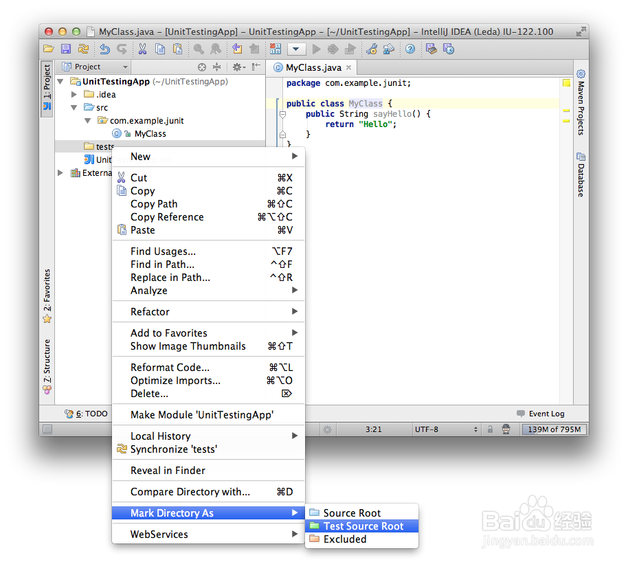 IntelliJ IDEA如何进行单元测试和代码覆盖率
