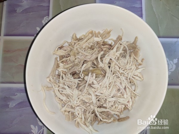 油茶籽油拌鸡丝