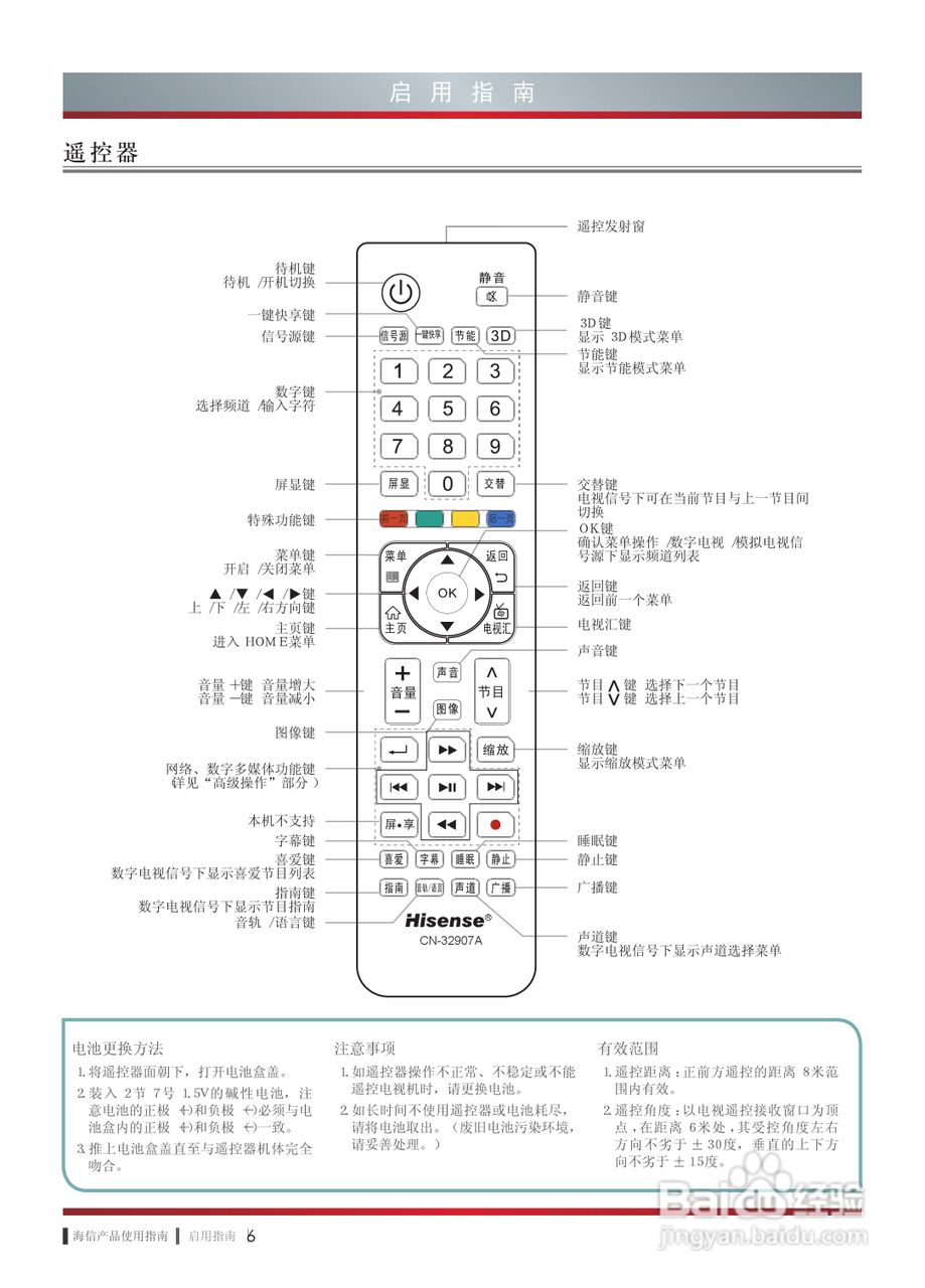 海信LED47K520J3D液晶彩电使用说明书:[2]